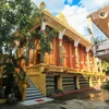 Tòa chính điện phía bên trong chùa Candaransi. (Nguồn: baodantoc.vn) 