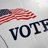 Một điểm bỏ phiếu sớm trong cuộc bầu cử giữa nhiệm kỳ tại Los Angeles, bang California, Mỹ. (Ảnh: AFP/TTXVN) 