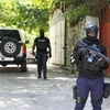 Cảnh sát Haiti. (Ảnh: AFP/TTXVN) 