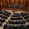Quang cảnh một phiên họp Quốc hội Liban bầu Tổng thống tại Beirut. (Ảnh: AFP/TTXVN)