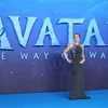 Nữ minh tinh Kate Winslet tại lễ ra mắt phim "Avatar: The Way of Water" ở London, Anh ngày 6/12/2022. (Ảnh: AFP/TTXVN)