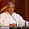 Tổng thống của Sri Lanka Ranil Wickremesinghe. (Ảnh: AFP/TTXVN) 
