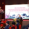 Tổng Bí thư Nguyễn Phú Trọng chúc Tết Đảng bộ, chính quyền và nhân dân Thủ đô Hà Nội. (Ảnh: Văn Điệp/TTXVN)