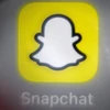 Biểu tượng ứng dụng tin nhắn ảnh Snapchat. (Ảnh: AFP/TTXVN)