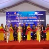 Lễ khánh thành công trình đấu nối cụm thủy điện tại Nam Trà My vào hệ thống điện quốc gia. (Ảnh: Trần Tĩnh/TTXVN)