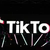 Biểu tượng ứng dụng TikTok. (Ảnh: AFP/TTXVN)