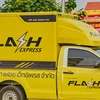 Xe giao hàng của Flash Express. (Nguồn: Thestandard)