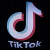 Biểu tượng mạng xã hội TikTok. (Ảnh: AFP/TTXVN) 
