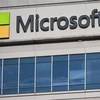 Văn phòng của Microsoft ở Chevy Chase, Maryland, Mỹ. (Ảnh: AFP/TTXVN)