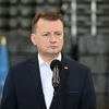 Phó Thủ tướng kiêm Bộ trưởng Quốc phòng Ba Lan Mariusz Blaszczak. (Nguồn: PAP)