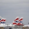 Máy bay của hãng hàng không British Airways. (Ảnh: AFP/TTXVN)