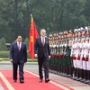 Thủ tướng Phạm Minh Chính chủ trì Lễ đón Thủ tướng Cộng hòa Séc