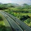 Bản vẽ phác thảo tuyến đường cao tốc Phnom Penh-Bavet, dự kiến hoàn thành vào cuối năm 2026 hoặc đầu năm 2027. (Ảnh: AKP/TTXVN)