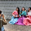 Nhiều hoạt động trải nghiệm tại lễ hội Con đường văn hóa Hàn Quốc 2023