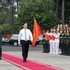 [Photo] Chủ tịch nước thăm, làm việc với Bộ Tư lệnh Quân khu 9