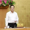Phó Thủ tướng Chính phủ Trần Lưu Quang làm Trưởng ban Ban Chỉ đạo xây dựng và quản lý vị trí việc làm trong các cơ quan, tổ chức hành chính, đơn vị sự nghiệp công lập. (Ảnh: An Đăng/TTXVN)