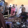 Bệnh nhân sốt rét được điều trị tại bệnh viện ở Kaya, Burkina Faso, ngày 13/9/2020. (Ảnh: AFP/TTXVN)
