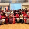 Câu lạc bộ nữ ngoại giao và phu nhân tại La Haye (ALC).(Nguồn: Báo Quốc tế)