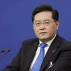 Bộ trưởng Ngoại giao Trung Quốc Tần Cương. (Nguồn: Getty)