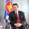Tổng Thư ký ASEAN Kao Kim Hourn. (Ảnh: Hữu Chiến/TTXVN)