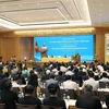 Quang cảnh Hội nghị Thủ tướng Chính phủ gặp mặt các nhà đầu tư nước ngoài diễn ra hồi tháng 4/2023. (Ảnh: Dương Giang/TTXVN)