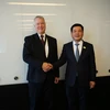 Bộ trưởng Bộ Công Thương Nguyễn Hồng Diên đã làm việc với ông Steve Biegun, Phó Chủ tịch cấp cao của Tập đoàn Boeing. (Nguồn: Bộ Công Thương)