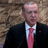 Tổng thống Thổ Nhĩ Kỳ Recep Tayyip Erdogan. (Ảnh: AFP/TTXVN)