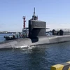 Tàu ngầm USS Michigan. (Nguồn: Korea Times)