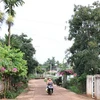 Cuộc sống người dân huyện Cư Kuin, tỉnh Đắk Lắk đã bình yên trở lại. (Ảnh: Tuấn Anh/TTXVN)