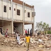 Một ngôi nhà bị trúng pháo kích sau giao tranh giữa Lực lượng Vũ trang Sudan (SAF) và nhóm bán quân sự Các Lực lượng Phản ứng nhanh (RSF) ở Khartoum ngày 6/6/2023. (Ảnh: AFP/TTXVN)