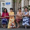 Phu nhân Đại sứ Việt Nam tại Hà Lan Lê Thị Hiền Anh chủ trì sự kiện Coffee Morning của Câu lạc bộ Nữ Ngoại giao ASEAN tại Hà Lan với chủ đề “Hướng dẫn làm món Việt.” (Nguồn: Báo Quốc tế)