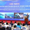 Phó Thủ tướng Lê Minh Khái phát biểu chỉ đạo tại hội nghị. (Ảnh: An Đăng/TTXVN)