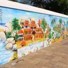 Ninh Thuận: Công bố bức tường tranh Bích họa dài nhất Việt Nam