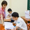 Thí sinh Hà Nội dự thi môn Ngữ văn trong kỳ thi tuyển sinh vào lớp 10 trung học phổ thông. (Ảnh minh họa: Hoài Nam/Vietnam+)
