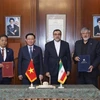 [Photo] Quang cảnh lễ ký các văn kiện hợp tác Việt Nam-Iran