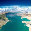 Biển Caspi được bao quanh bởi 5 quốc gia gồm Iran, Kazakhstan, Nga, Azerbaijan và Turkmenistan. (Nguồn: IRNA)