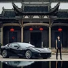 Shindy Xin Di Meng, bà chủ một công ty dệt may lớn ở Trung Quốc, bên cạnh chiếc Ferrari 458 của mình. (Nguồn: Ferrari)