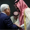 Thái tử Saudi Arabia Mohammed bin Salman và Tổng thống Palestine Mahmoud Abbas. (Nguồn: Reuters)