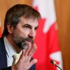 Bộ trưởng Môi trường và Biến đổi khí hậu Canada Steven Guilbeault. (Nguồn: The Canadian Press)