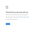 Website sàn Forex với tên miền exness.vn đã bị chặn tại Việt Nam. (Ảnh chụp màn hình)