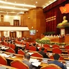 Tổng Bí thư Nguyễn Phú Trọng phát biểu khai mạc Hội nghị Trung ương 8 khóa XIII. (Ảnh: Trí Dũng/TTXVN)