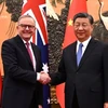 Thủ tướng Australia Anthony Albanese và Chủ tịch Trung Quốc Tập Cận Bình. (Nguồn: EPA)