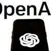 Biểu tượng OpenAI và ChatGPT. (Ảnh: AFP/TTXVN)