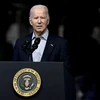 Tổng thống Mỹ Joe Biden phát biểu tại một sự kiện ở bang Colorado ngày 29/11/2023. (Ảnh: AFP/TTXVN)