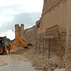 Sập bức tường thành cổ ở Tunisia