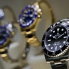 Đồng hồ thuộc thương hiệu Rolex của Thụy Sĩ. (Ảnh: AFP/TTXVN)