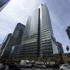 Trụ sở Tập đoàn Goldman Sachs tại New York, Mỹ. (Ảnh: AFP/TTXVN)