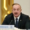 Tổng thống Azerbaijan Ilham Aliyev. (Ảnh: AFP/TTXVN)