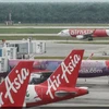 Máy bay của hãng hàng không AirAsia. (Nguồn: AFP)