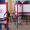 Cử tri Mỹ bỏ phiếu trong ngày bầu cử "Siêu thứ Ba" tại Arlington, Virginia, ngày 5/3/2024. (Ảnh: THX/TTXVN)